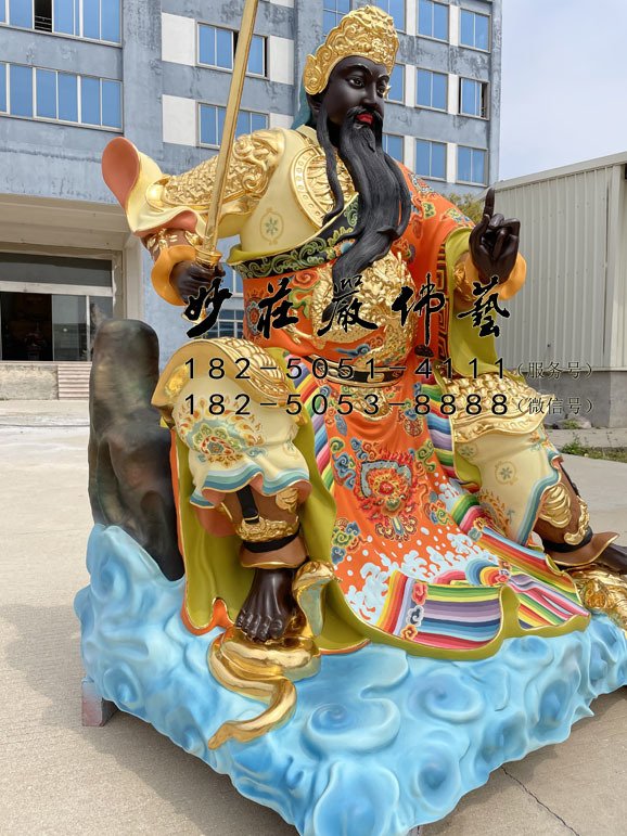 玄天上帝銅像製作工藝流程